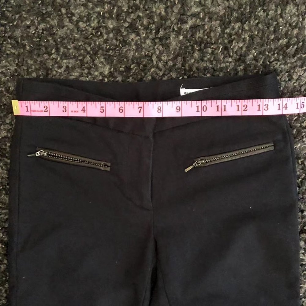 Club Monaco Emily Black Slack Size 0 - Picture 14 of 16